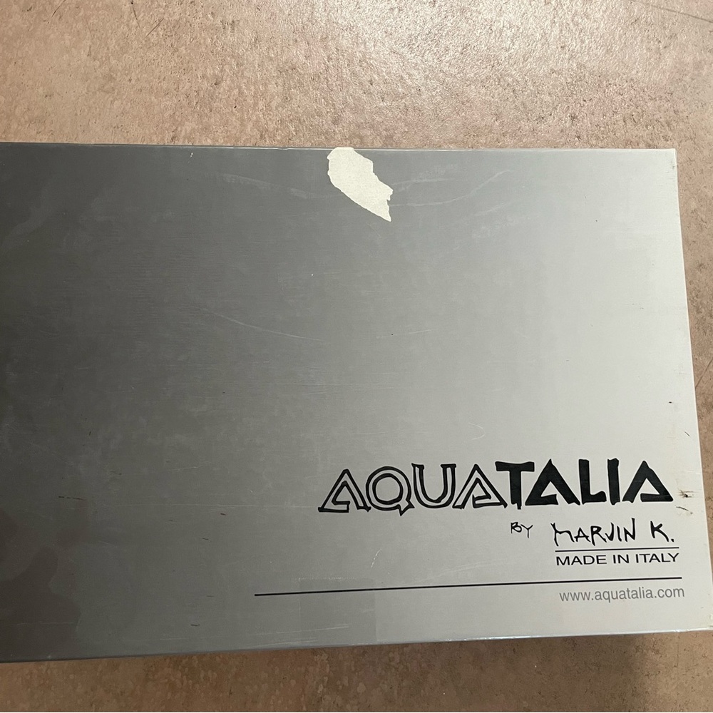 Aquatalia Meadow Boot Brown Suede Size 10 Waterproof Wdge Heel Padded Lining - Picture 14 of 14